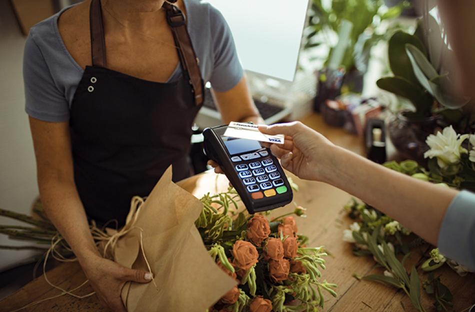 picture of a woman shopping